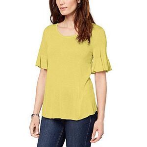 Style & Co Scoop Neck Bell Sleeve Sweater